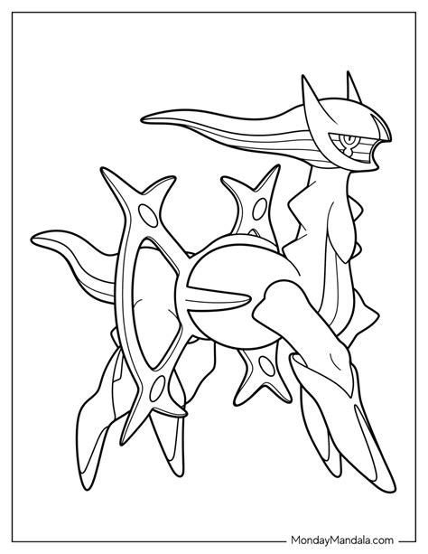 Rare Pokemon Coloring Pages